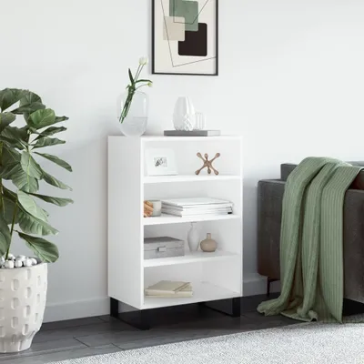 Immagine prodotto di vidaXL Credenza bianca 57x35x90 cm Materiale a base di legno