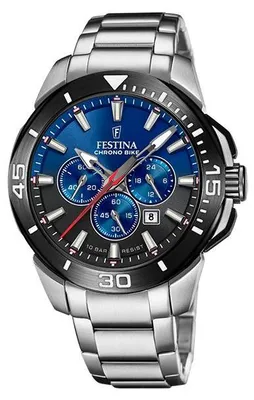 Immagine prodotto di Festina orologio da uomo sportivo in acciaio inossidabile argento UF20641/C