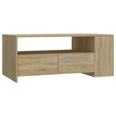 Produktbild von vidaXL Couchtisch Sonoma-Eiche 102x55x42 cm Holzwerkstoff