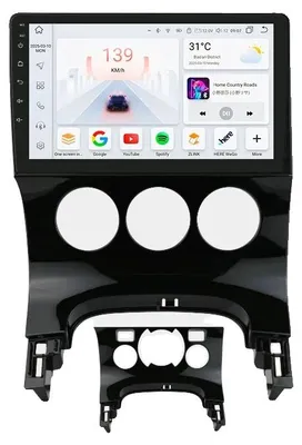Zdjęcie produktu dla Nawigacja samochodowa, ekran dotykowy, obsługa multimediów, kompatybilna z Peugeot 3008 (2009-2015), procesor S6-6G, pamięć 64GB, 8 rdzeni, 4G LTE