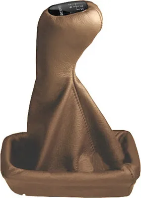 Produktbild von Lederbezug für Schaltknauf passend für Mercedes W202 (93-00) Beige Echtes Leder