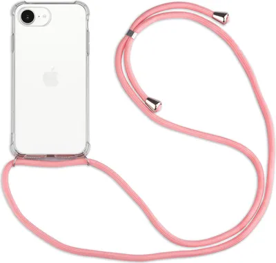 Produktbild von Handykette für Samsung Galaxy A36 / A56 Handyhülle mit Band Case TPU Hülle mit Kordel in Rosa