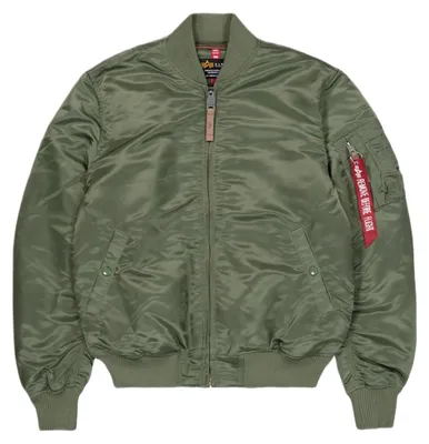 Immagine prodotto di Giacca da uomo Alpha Industries modello MA-1 VF 59, colore verde (verde salvia 01), taglia X-Large