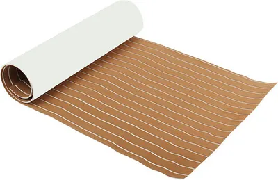 Produktbild von 2400x900x6mm Teak EVA Schaum Boot Yacht Bodenbelag Matte Deck Teppich