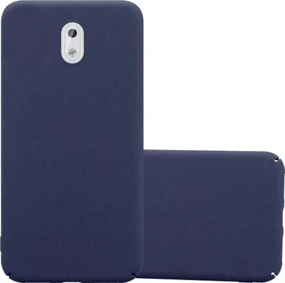 Produktbild von Cadorabo Schutzhülle für Nokia 3 2017 Hülle in Blau Etui Hard Case Handyhülle Cover