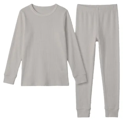 Produktbild von Black Snake Thermounterwäsche Kinder Set mit Innenfleece Winter - 158/164 - Grau, KI-generiertes Bild