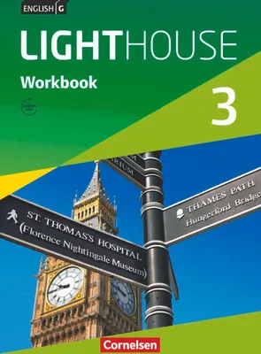 Produktbild von English G LIGHTHOUSE - Allgemeine Ausgabe: Band 3: 7. Schuljahr - Workbook mit Audio-Download ab März 2017, 1. Auflage, 5 Druck: Workbook mit Audios o
