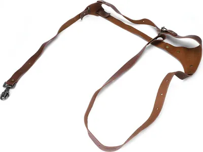 Obrázok produktu pre Kožený ramenný popruh na fotoaparát Univerzálny nastaviteľný ramenný popruh pre digitálne zrkadlovky DVBrown Pravé rameno