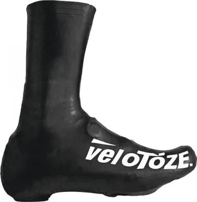Produktbild von VeloToze Überschuh 2.0 lang schwarz XL - wasserdichter Aero-Überschuh für Ren...