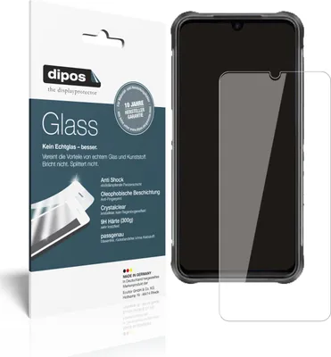 Obrázok produktu pre 2x ochranná fólia pre Umidigi Bison - Anti-Shock 9H Film dipos Glass Plastic Glass