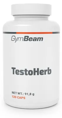 Produktbild von GymBeam - TestoHerb, 120 Kapseln