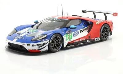 Produktbild von IXO 1:18 Ford GT - #67 24h LeMans 2017 Tincknell/Priaulx/Derani