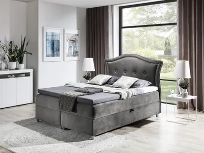 Produktbild von Boxspringbett Schlafzimmerbett BEDRAN 180x200cm in div. Farbvarianten