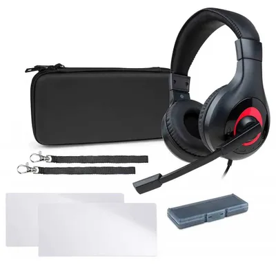 Produktbild von Nacon Bigben Starter Kit Für Nintendo Switch Silber  Silber One Size