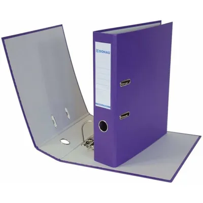 Image de DONAU 330236021 Klassik Classeur violet Carton 7,5 cm DIN A4