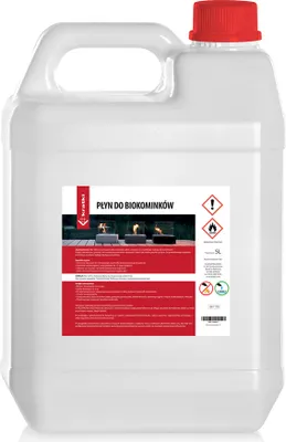 Zdjęcie produktu dla Płyn bioetanolowy do kominków na biopaliwo, 5 l