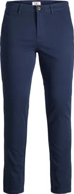 Produktbild von JACK & JONES Chino Hose Stretch Pants Konischer Schnitt Slim Fit JPSTMARCO JJBOWIE Größe: 32W / 34L