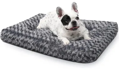 Produktbild von Hundebett Waschbar Dunkelgrau 76x52cm