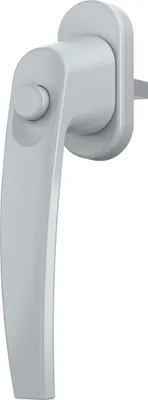 Produktbild von Sicherheits-Fenstergriff Fensterbeschlag mit Druckknopf Kinderschutz Fensterolive Silber