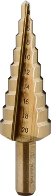Produktbild von PARKSIDE PERFORMANCE® Stufenbohrer »PSB 2 A1« / »PSB 1 A1« / Multifunktionsbohrer-Set »PMB 3 A1« (Stufenbohrer 4-20 mm 2tlg.)
