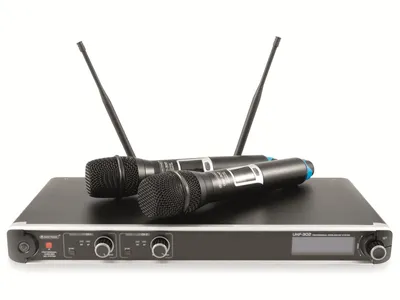Produktbild von OMNITRONIC Mikrofonanlage UHF-302, 2-Kanal