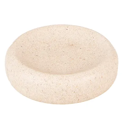 Produktbild von Clayre & Eef Seifenschale Ø 11x3 cm Beige Keramik Rund