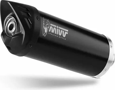 Produktbild von MIVV MOVER Schwarzer Slip-On Auspuff für HONDA SH 300