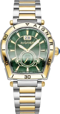 Produktbild von Aigner Herren Uhr Trapani Edelstahl bicolor AGW.262004