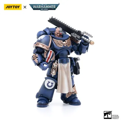 Productafbeelding van Warhammer 40k Actiefiguur 1/18, Ultramarines Primaris Luitenant Horatius, 12 cm