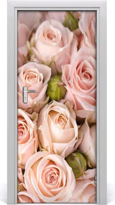 Immagine prodotto di Adesivi decorativi per pareti, dimensioni 85x205 cm. Adesivi autoadesivi, impermeabili, rimovibili. Ideali per camere da letto, soggiorni e decorazioni per la casa. Motivo: bouquet di rose