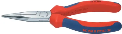 Produktbild von Knipex 30 25 140 Electrical &amp; precision engineering Round nose pliers Straight Chromium-vanadium electric furnace steel 140 mm