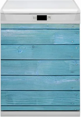 Produktbild von Magnete  Dekorative Magnet Folie für Geschirrspüler 60x70 cm Küche  - Blaue Fliese