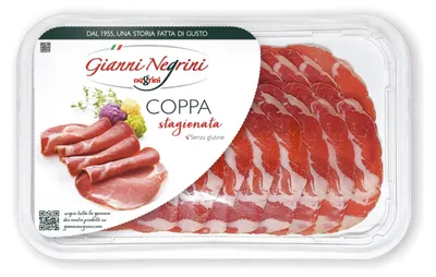 Image de Coppa affinée, coupée en tranches, 80 g - Gianni Negrini