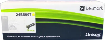 Immagine prodotto di Lexmark 24B5997 cartuccia toner 1 pz Originale Giallo