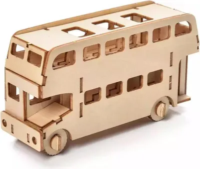 Immagine prodotto di BELLA IDEA Puzzle in legno modello 3D Autobus D002