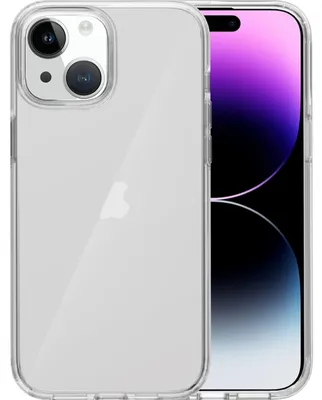 Produktbild von Mobigear Crystal – Transparente Schutzhülle für iPhone 15 Plus, Hartschale, Rückseite – Transparent