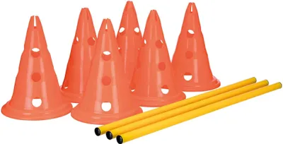 Produktbild von Trixie Pylonen-Hindernis 3er Set - ø 23 × 30 cm/78 cm
