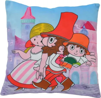 Produktbild von Mubrno Kissen 25x25cm Rumcajs, Jicin