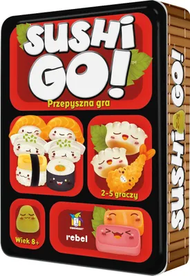 Zdjęcie produktu dla Rebel Gra karciana Sushi Go! dynamiczna