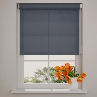 Produktbild von Rollo Easy Fiber - Lichtdurchlässig - Blau - 60 x 190