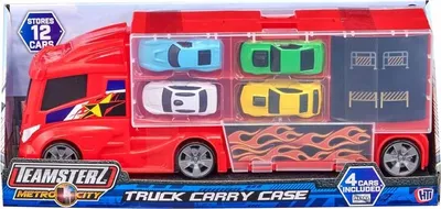 Produktbild von Teamsterz Truck Carry Case With 4 Cars