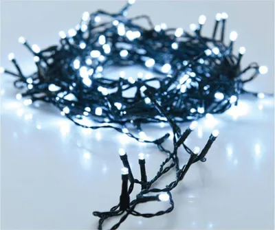 Produktbild von H&S Decoration Lichterkette 720 LED Kunststoff kaltweiß 5400cm