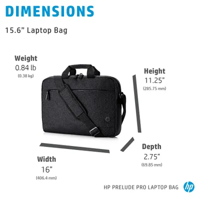 Image de Sacoche pour ordinateur portable HP Prelude Pro 15,6 pouces, sacoche de type sacoche, 39,6 cm (15,6 pouces), 380 g