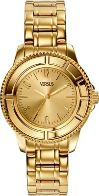 Produktbild von Versus by Versace SH7040013 Tokyo gold Edelstahl Armband Uhr Damen NEU