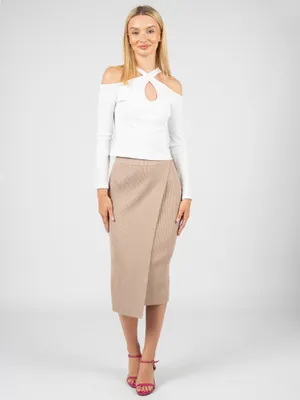 Obrázok produktu pre Sukňa Guess - W2GD09Z2U00 - Beige- Veľkosť: XL(EU)
