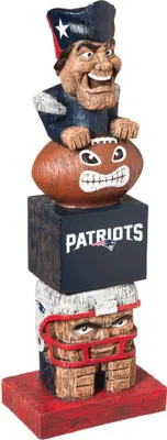 Produktbild von NFL Tiki Totem Pfahl New England Patriots Statue Football