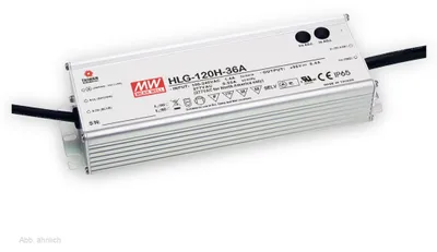 Produktbild von MEAN WELL LED-Schaltnetzteil HLG-120H-12B, 12 V-/10 A