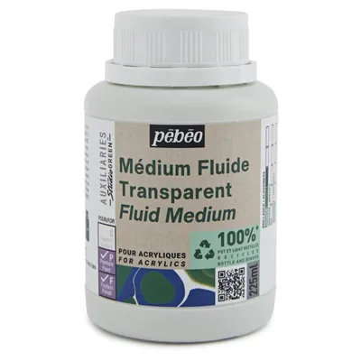 Zdjęcie produktu dla Pebeo Studio Green Fluid Medium, przezroczysty, 225 ml