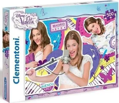 Zdjęcie produktu dla Clementoni 30414 Puzzle 500 Elementy Violetta