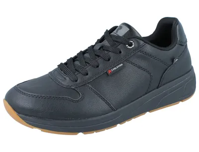 Produktbild von RIEKER Herren Sneaker schwarz Leder - Größe: 44